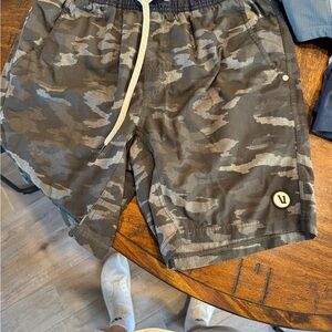 Vuori Men's Camo Athletic Shorts